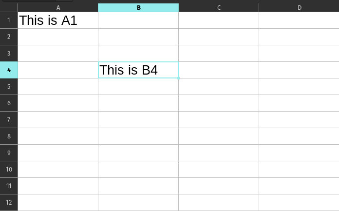 Spreadsheet Rows, Columns, and Cells