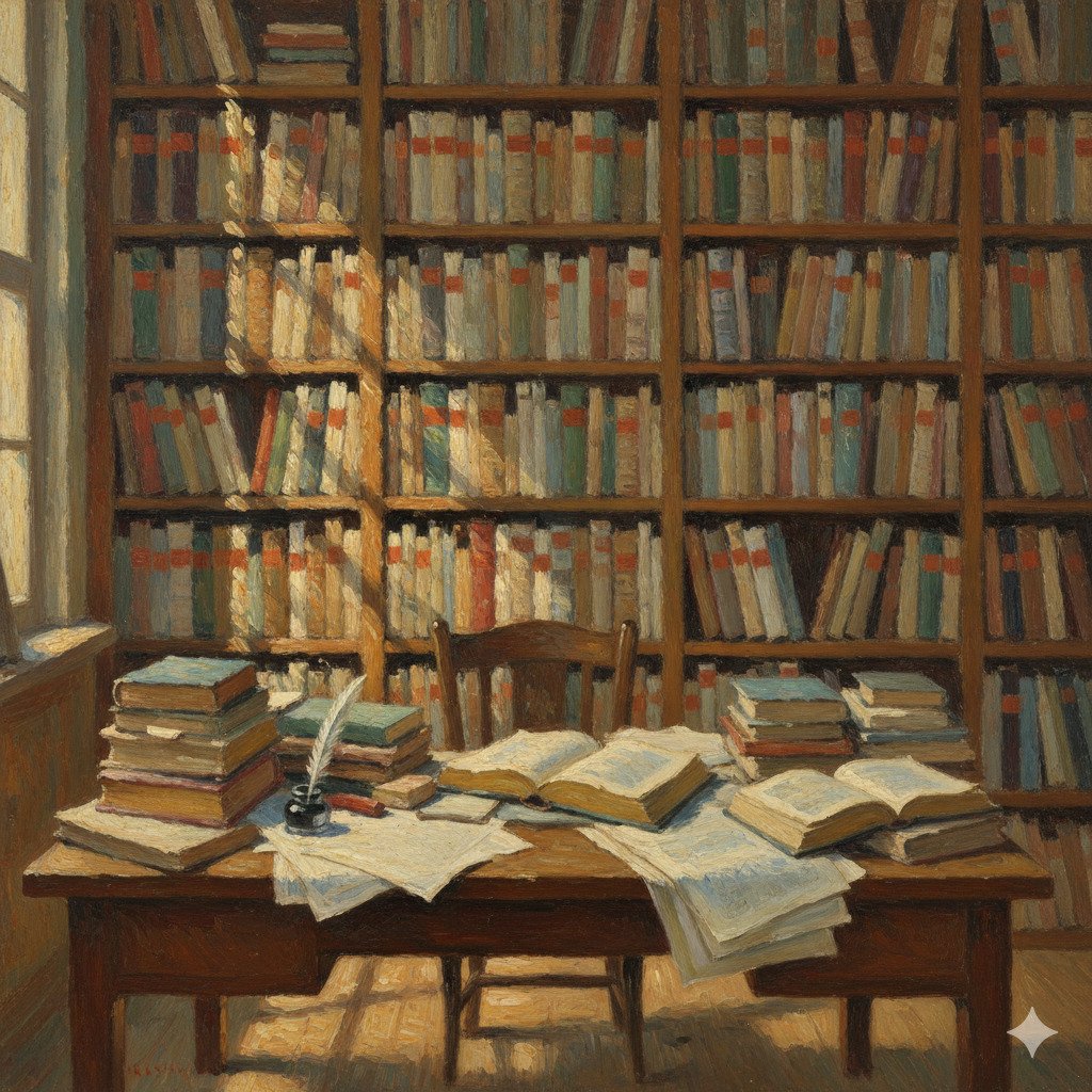 The Desk vs the Bookshelf